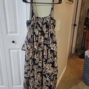 Lauren Conrad Ruffle Floral Dress